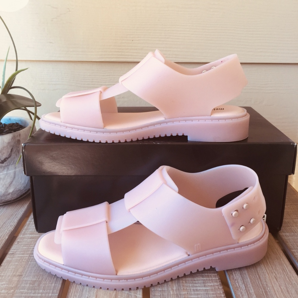 Melissa beach sandals - light pink EUC ;) - Picture 5 of 8